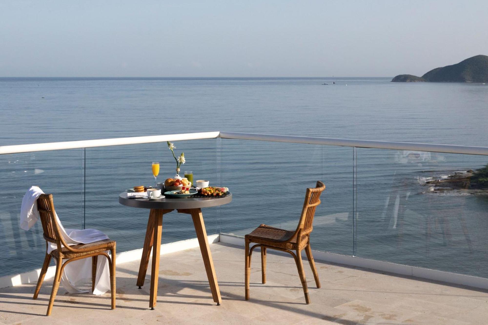 Santa Marta Marriott Resort Playa Dormida Exterior foto View from the hotel